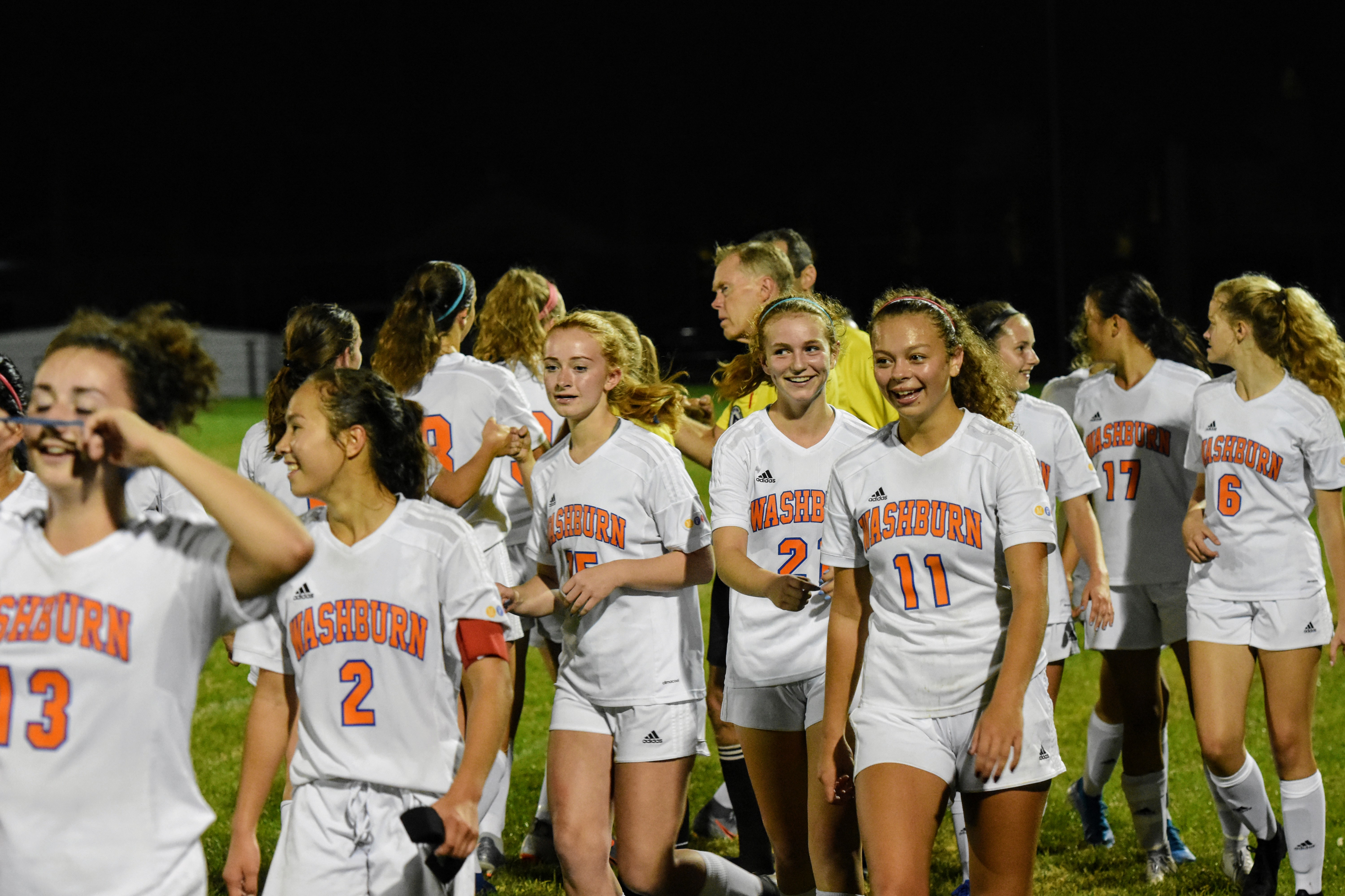 Varsityteam Washburn Girls Soccer